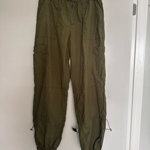 Women's Olive Cargo Pants